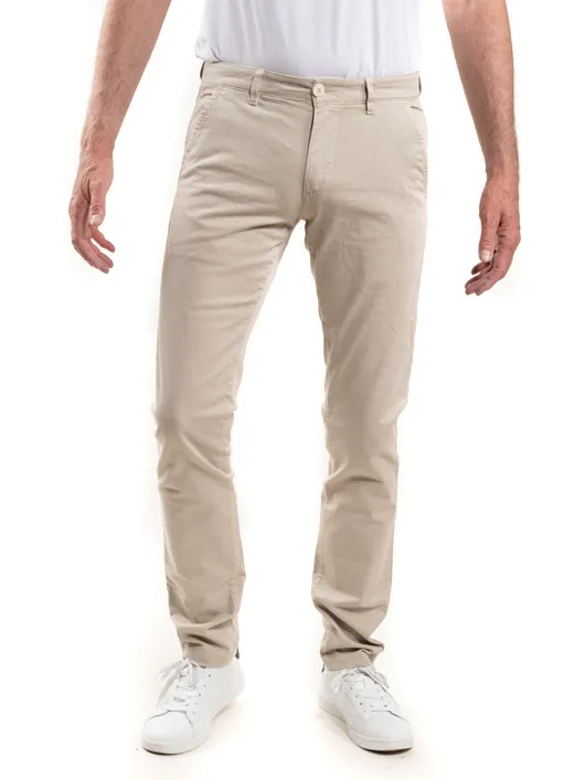Chino Beige Cub Jeans  homme grande taille - Capelstore