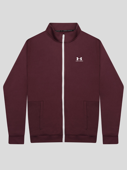 Haut Zippé Bordeaux Under Armour Grande Taille