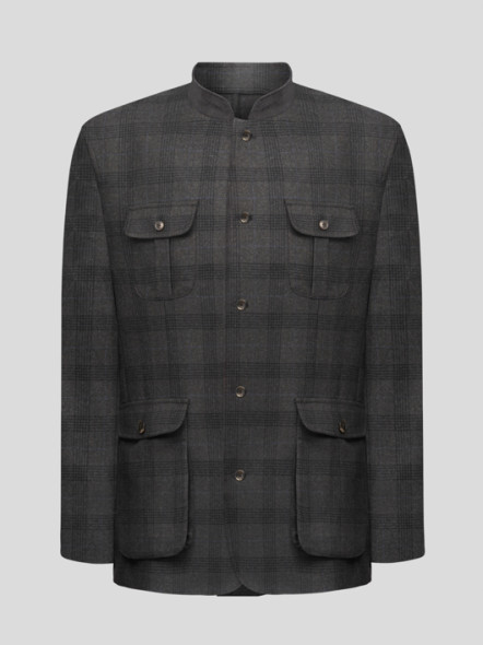 Veste Forestière À Carreaux Capel Grande Taille