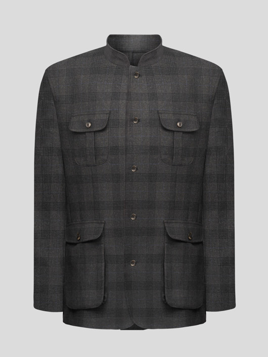 Veste Forestière À Carreaux Capel Grande Taille