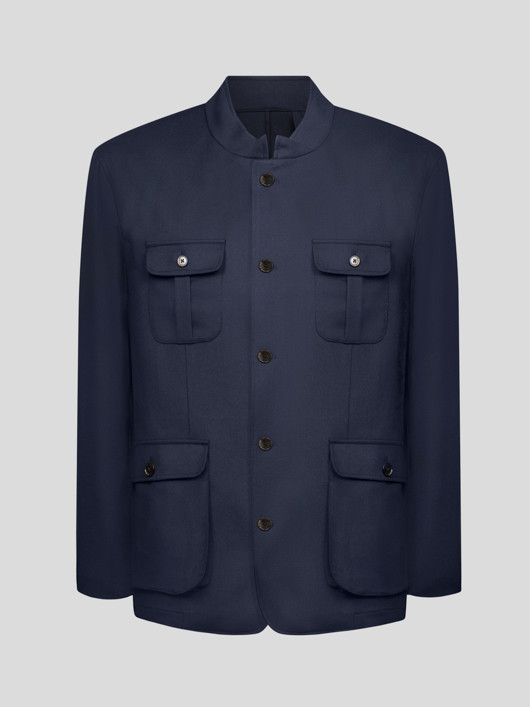 Veste Forestiere Marine Capel Grande Taille  homme grande taille - Capelstore