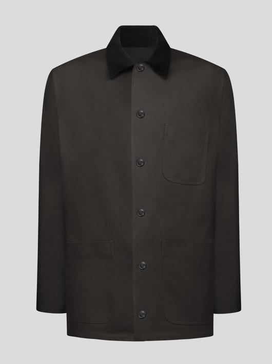 Veste Worker Marron Capel Grande Taille homme grande taille - Capelstore