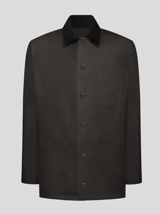 Veste Worker Marron Capel Grande Taille  homme grande taille - Capelstore