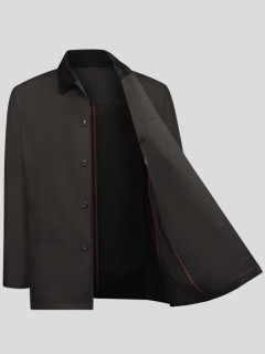 Veste Worker Marron Capel Grande Taille  homme grande taille - Capelstore