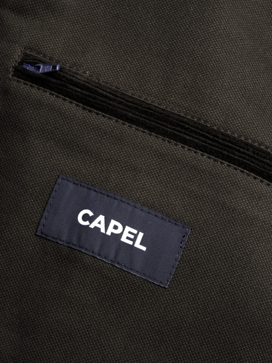 Veste Worker Marron Capel Grande Taille homme grande taille - Capelstore