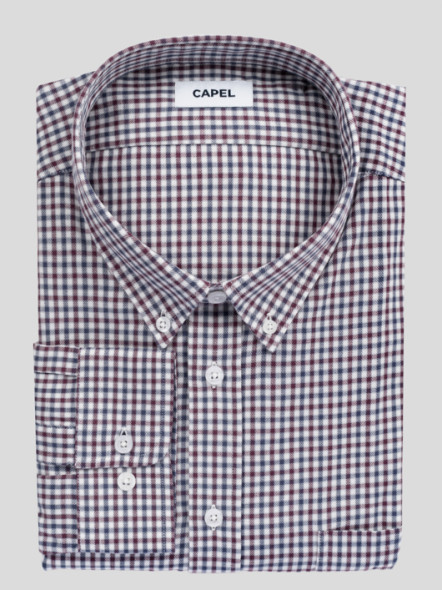 Chemise Ralph Carreaux Capel Grande Taille