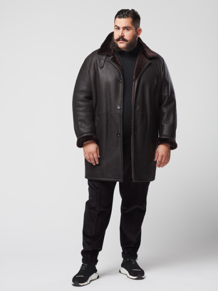 Manteau Peau Lainée Privé Grande Taille