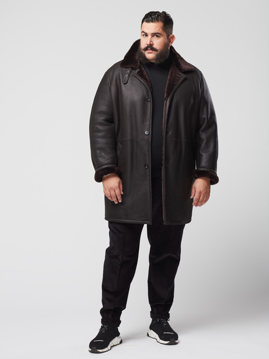 Manteau Peau Lainée Privé Grande Taille