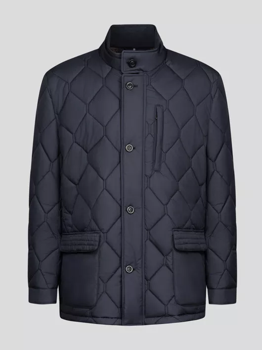 Parka Matelassee Marine Prive Capel Grande Taille homme grande taille Capelstore