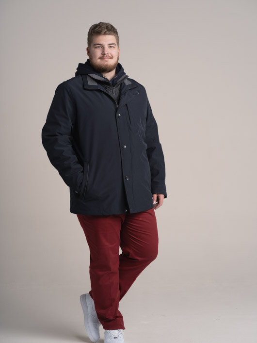 Parka Marine Bugatti Grande Taille homme grande taille - Capelstore
