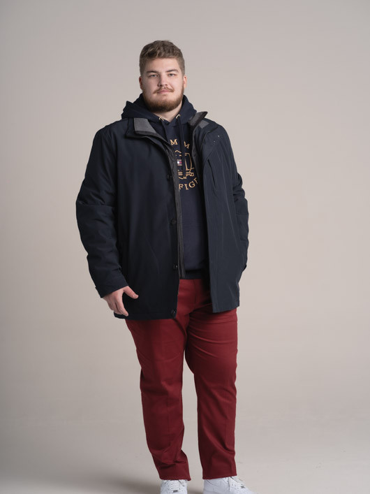 Parka Marine Bugatti Grande Taille homme grande taille - Capelstore