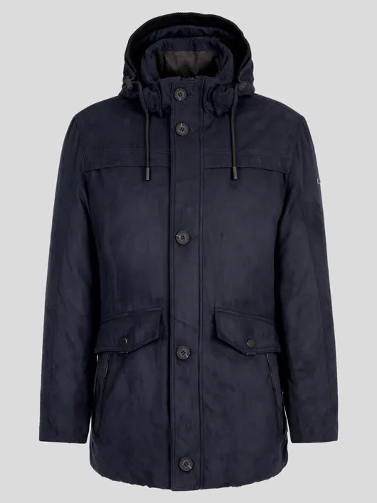 Parka Suedine Bugatti Grande Taille  homme grande taille - Capelstore