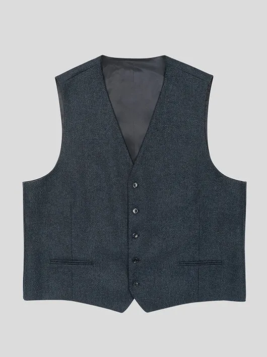 Gilet Marine Capel Grande Taille  homme grande taille - Capelstore
