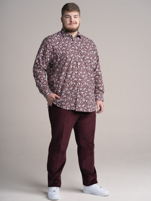 Pantalon Grant Velours Capel Grande Taille homme grande taille - Capelstore