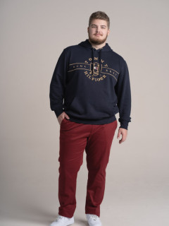 Sweat Tommy Hilfiger Icons à capuche à logo marine homma grande taille | Capel