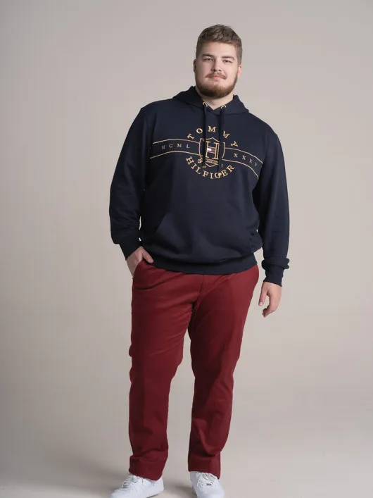 Sweat Tommy Hilfiger Icons à capuche à logo marine homma grande taille | Capel