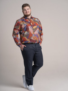 Chemise Gianni Tissu Liberty Capel Grande Taille  homme grande taille - Capelstore