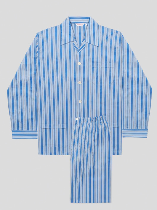 Pyjama Raye Derek Rose Grande Taille  homme grande taille - Capelstore