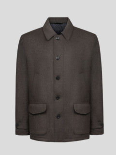 Parka Drap Laine Marron Capel Grande Taille  homme grande taille - Capelstore