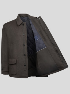 Parka Drap Laine Marron Capel Grande Taille  homme grande taille - Capelstore