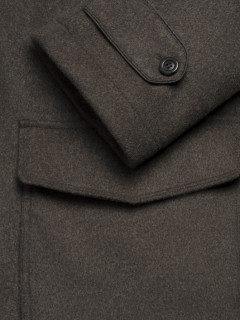 Parka Drap Laine Marron Capel Grande Taille  homme grande taille - Capelstore