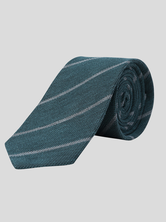 Cravate Rayee Marine/ciel Capel Grande Taille  homme grande taille - Capelstore