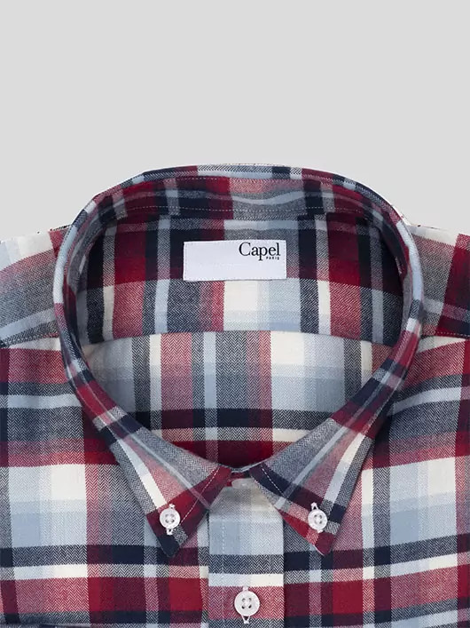 Chemise Ml Carreaux Capel Grandes Tailles homme grande taille - Capelstore