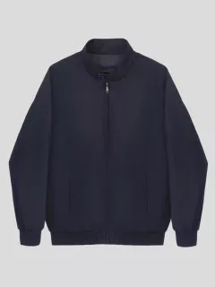 Blouson Marine Zippe Capel Grande Taille  homme grande taille - Capelstore