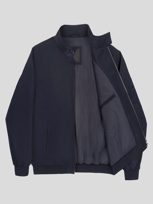 Blouson Marine Zippe Capel Grande Taille homme grande taille - Capelstore