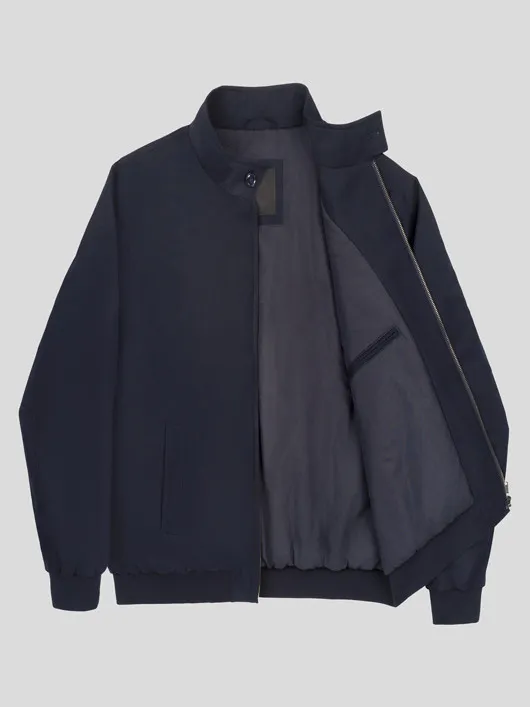 Blouson Marine Zippe Capel Grande Taille  homme grande taille - Capelstore