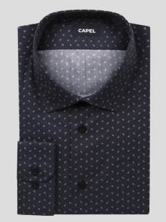 Chemise Max/leo Motifs Capel Grande Taille  homme grande taille - Capelstore