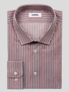 Chemise Rayee Max P Capel Grande Taille  homme grande taille - Capelstore