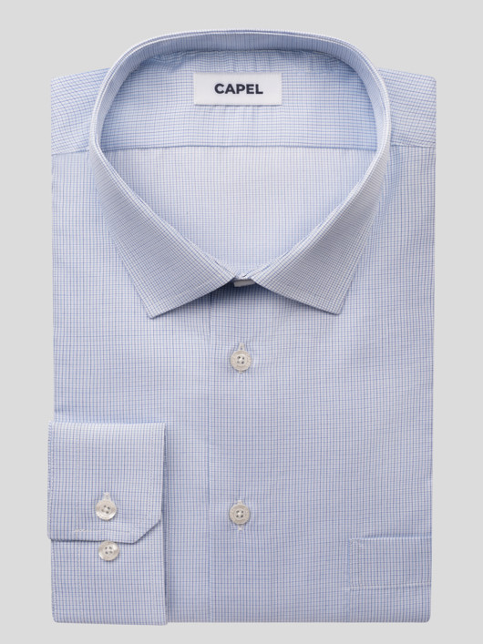Chemise Carreaux Max P Capel Grande Taille  homme grande taille - Capelstore