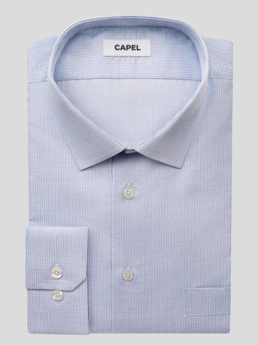 Chemise Carreaux Max P Capel Grande Taille  homme grande taille - Capelstore