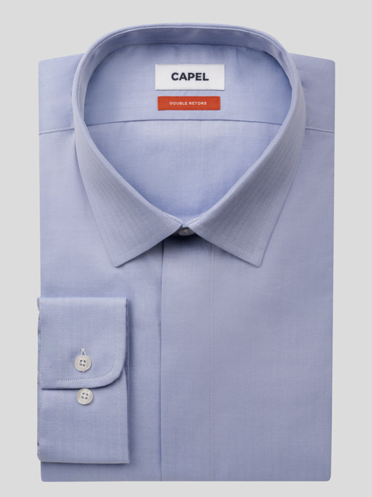 Chemise Max/leo Doubl.retors Capel Grande Taille  homme grande taille - Capelstore