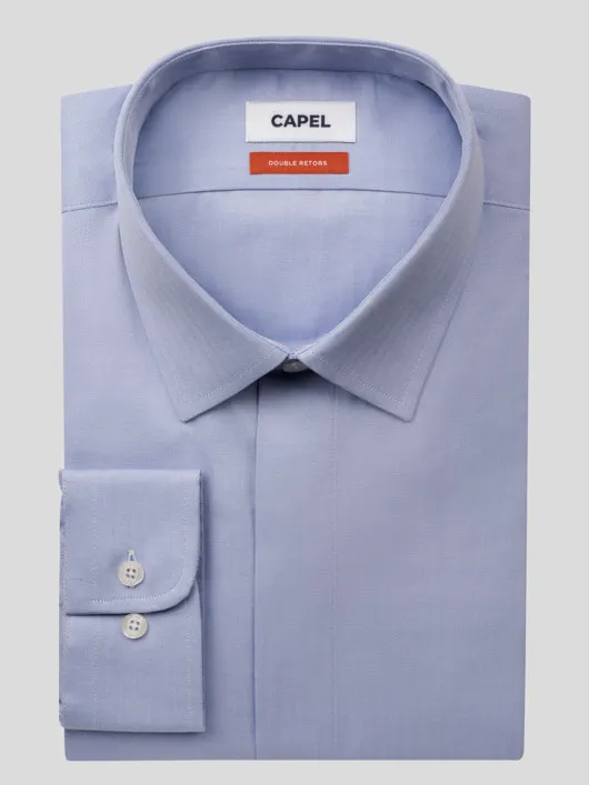 Chemise Max/leo Doubl.retors Capel Grande Taille  homme grande taille - Capelstore