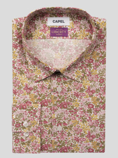 Chemise Tissu Liberty Gianni Capel Grande Taille  homme grande taille - Capelstore