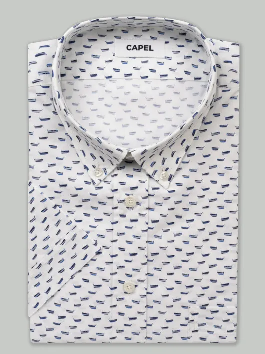 Chemisette Zack Barques Capel Grande Taille  homme grande taille - Capelstore