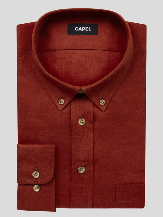 Chemise Ralph Lin Framboise Capel Grande Taille  homme grande taille - Capelstore