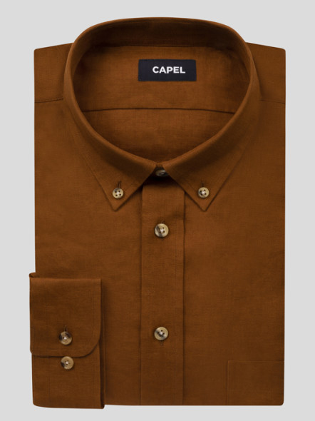 Chemise Ralph Lin Caramel Capel Grande Taille