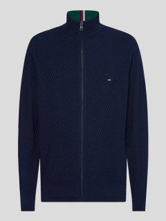 Cardigan Maille Zippe Tommy Hilfiger Grande Taille  homme grande taille - Capelstore
