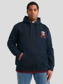Sweat Capuche Logo Th Tommy Hilfiger Grande Taille  homme grande taille - Capelstore