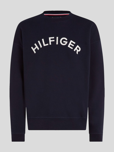 Sweat Col Rond Logo Tommy Hilfiger Grande Taille