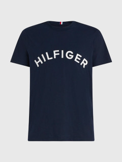 Tee-shirt Marine Logo Hilfiger Grande Taille  homme grande taille - Capelstore