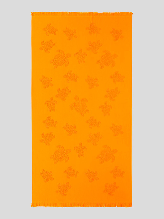 Drap Bain Orange Vilebrequin homme grande taille - Capelstore