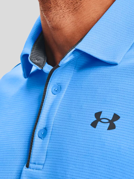 Polo Bleu Under Armour Grande Taille