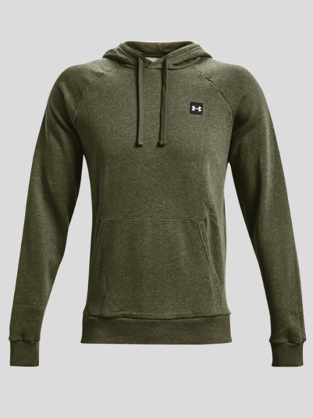 Sweat à capuche Kaki Under Armour Grande Taille