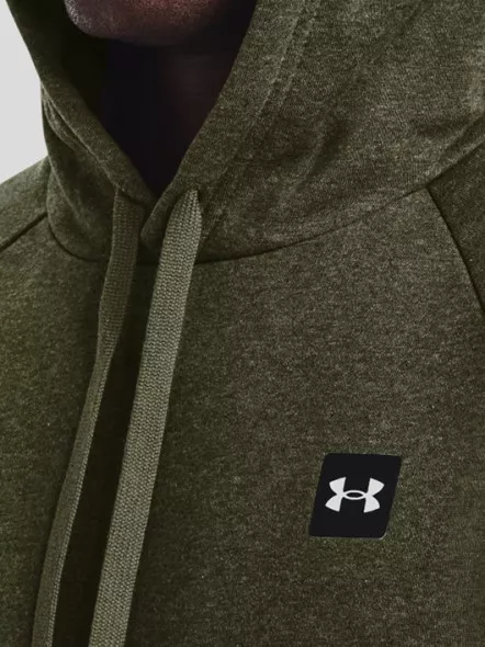 Sweat à capuche Kaki Under Armour Grande Taille