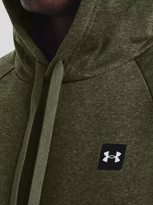 Sweat Hoodie Kaki Under Armour Grande Taille homme grande taille - Capelstore