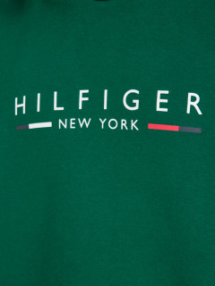 Sweat Capuche Vert Tommy Hilfiger Grande Taille  homme grande taille - Capelstore